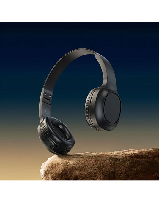 Hoco Premium Bluetooth Headset Bluetooth 5.3 (W46) - Black