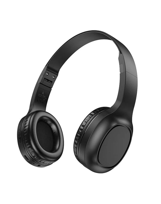 Hoco Premium Bluetooth Headset Bluetooth 5.3 (W46) - Black