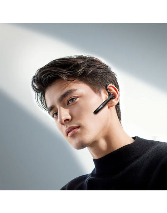 Hoco Bluetooth Single Earphone with ENC Noise Cancelling (DES60) - Black