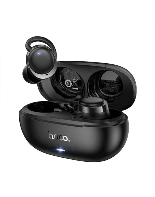 Hoco Comfortable Bean-Style Mini Bluetooth Earbuds EW207 - Black