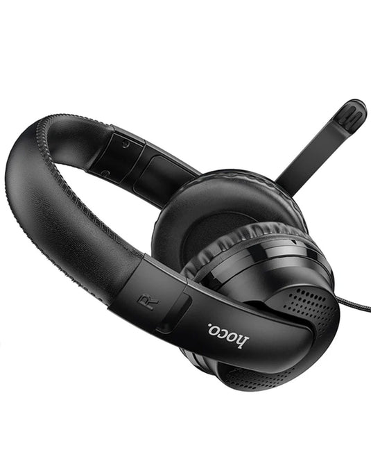 Hoco Gaming Headset w/ Mic (W103) - Black