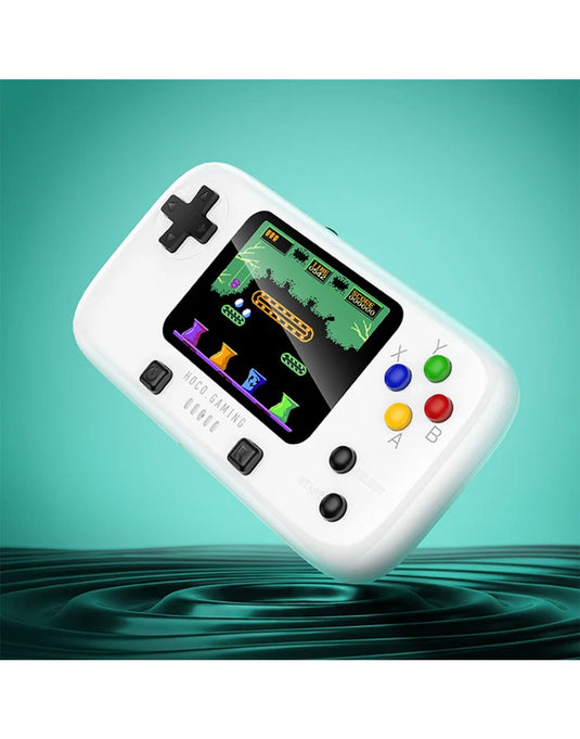 Hoco Handheld Game Console with 500 Classic Games Included (GA41) - White