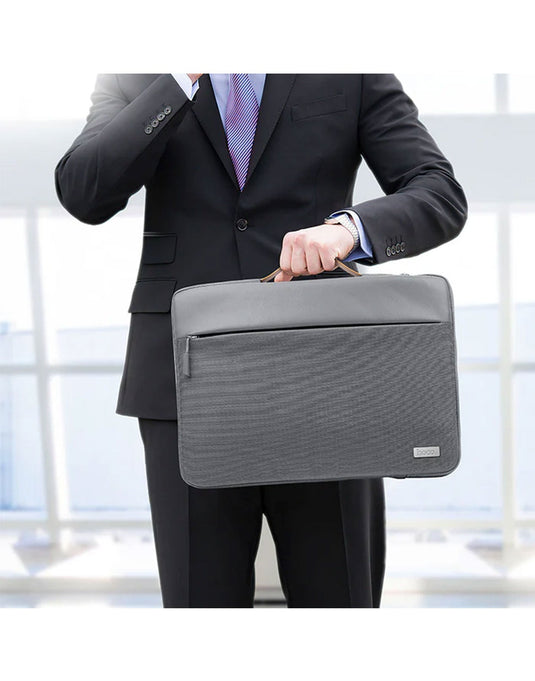 Hoco Laptop Bag 16-inch with Handle (GT7)- Grey