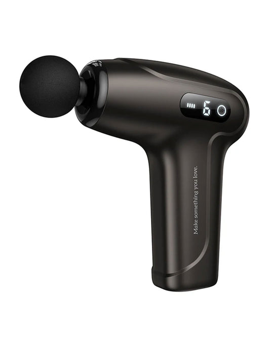 Hoco Mini Portable Quiet Electric Massage Gun (HP51) - Black