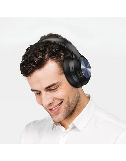 Hoco Premium Bluetooth Headset w/ ANC Noise Cancelling (W54) - Black