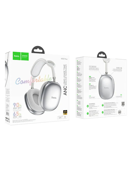 Hoco Premium Bluetooth Headset w/ ANC Noise Cancelling Up To 90 Hours Battery Time (W55 PLUS)