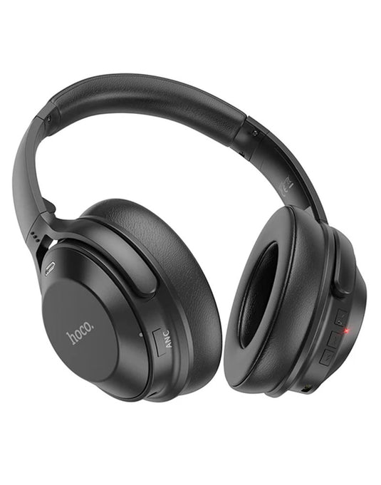 Hoco Premium Bluetooth Headset w/ ANC Noise Cancelling (W37) - Black