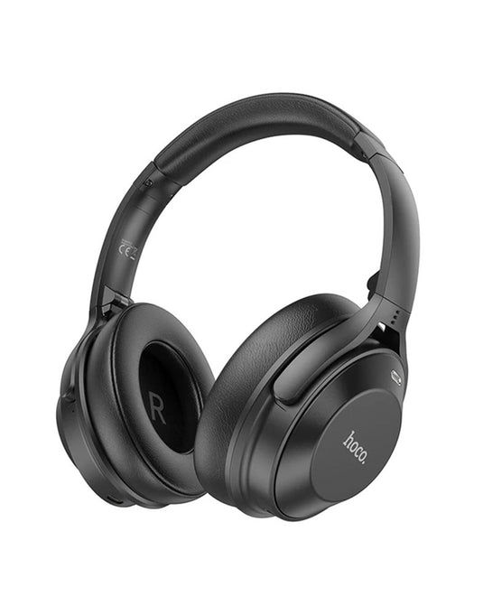 Hoco Premium Bluetooth Headset w/ ANC Noise Cancelling (W37) - Black