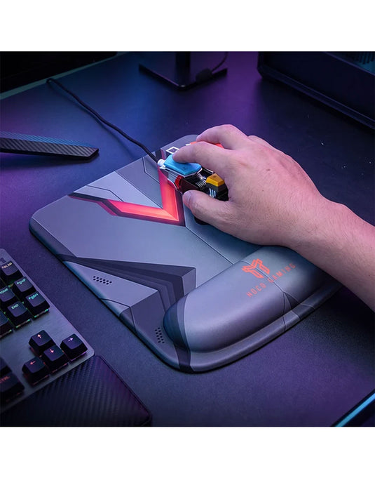 Hoco Premium Ergonomic Gaming Mouse Pad with Soft Gel Wrist Cushion (GM861)