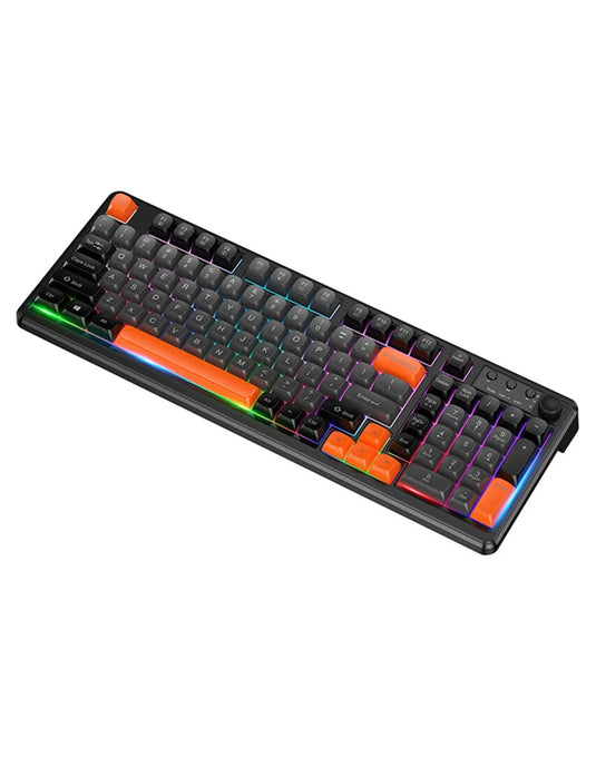 Hoco Premium Multifunction Gaming Keyboard Wired & Wireless Modes (GM751) - Black
