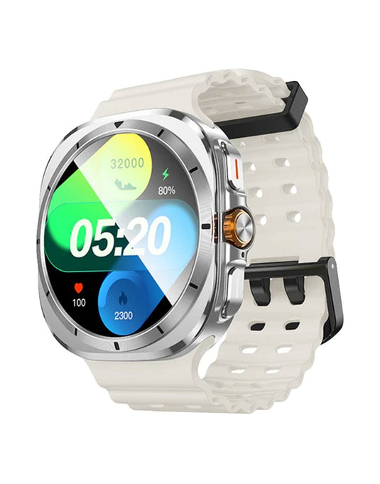 Hoco Smart Sports Watch With Calling Feature (Y29) - Silver (Brand New)
