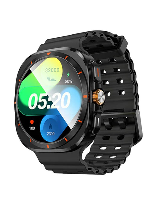 Hoco Smart Sports Watch With Calling Feature (Y29) - Black (Brand New)