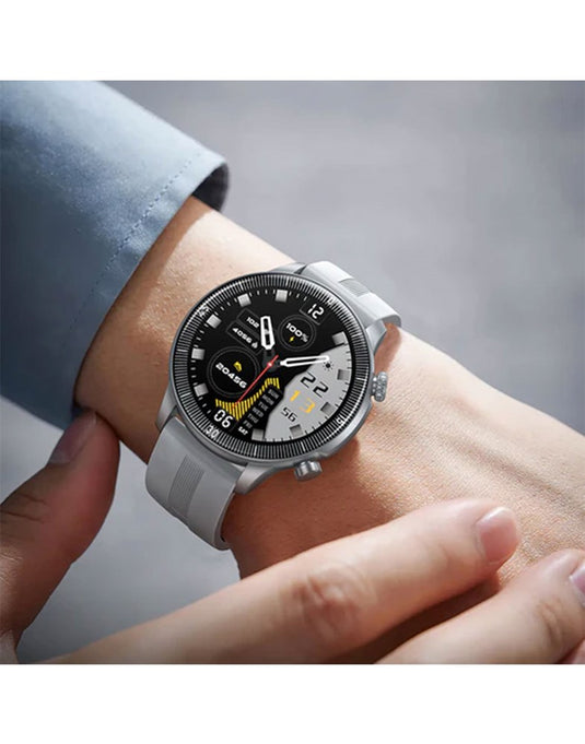 Hoco Smart Sports Watch With Calling Feature (Y31) (Brand New) - Silver  - Brand New