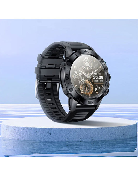 Hoco Smart Sports Watch With Calling Feature (Y20) - Black(Brand New)