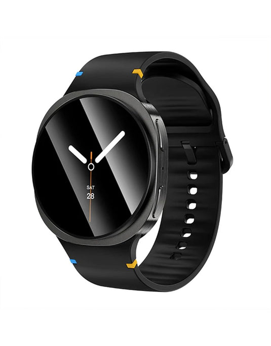 Hoco Smart Watch With Calling Feature Amoled Screen GPS (Y43) - Black