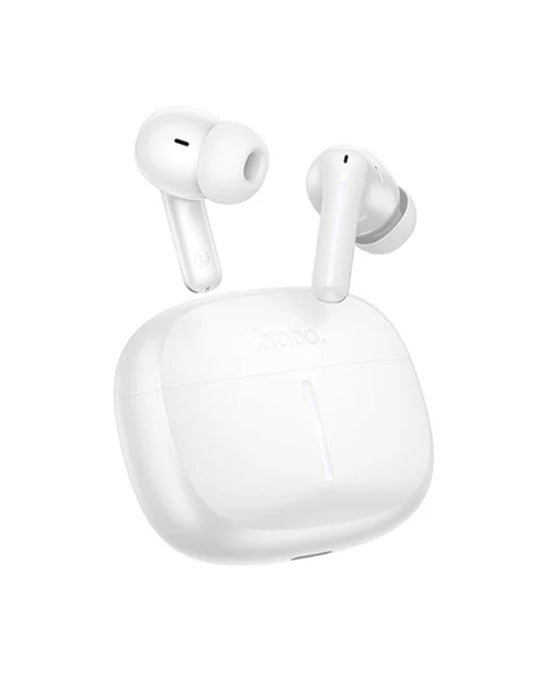 Hoco TWS Earbuds With ANC+ENC Noise Cancellation, 7 Hours (EQ34 Plus) - White