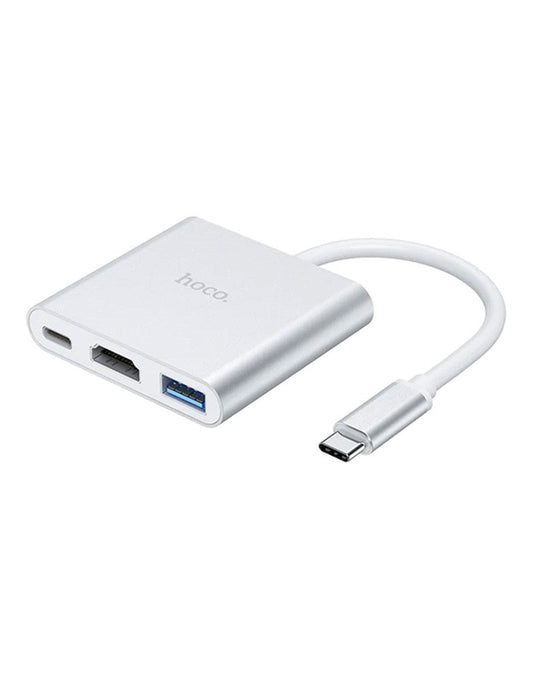 Hoco Type-C Hub to USB3.0 & HDMI & PD (HB14)