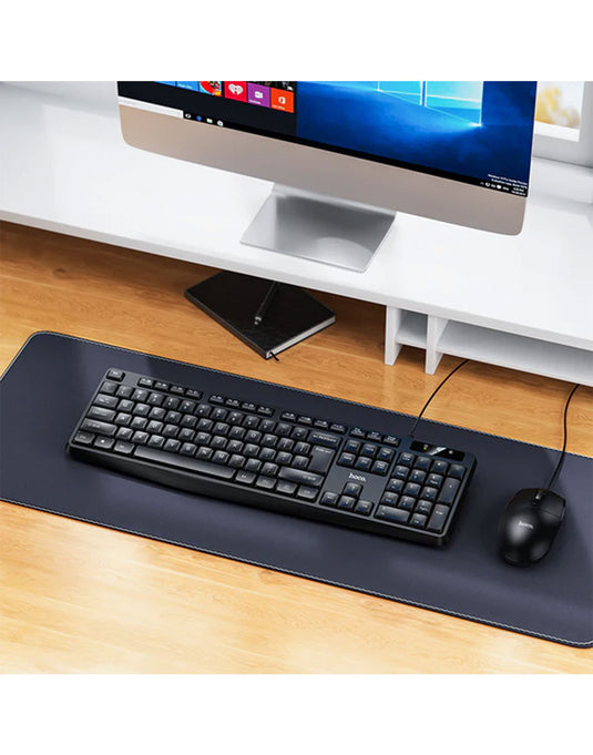 Hoco USB Wired Computer Keyboard (GM60) - Black