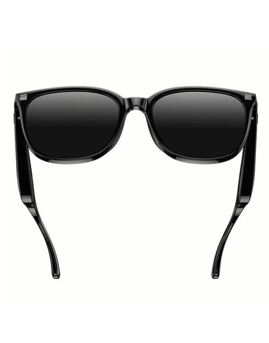 Hoco Wireless Air Conduction Audio Sunglasses with Music Playback, 6 Hours Playtime (DI87 Max) - Black
