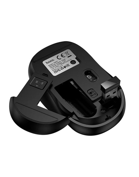 Hoco Wireless Mouse with Nano Receiver, Dual Mode 2.4G + Bluetooth (GM41)