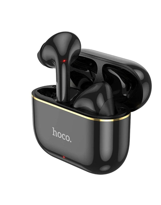 Hoco Wireless TWS Earbud w/ Chrome Lining Design Wireless Earphones - TechCrazy