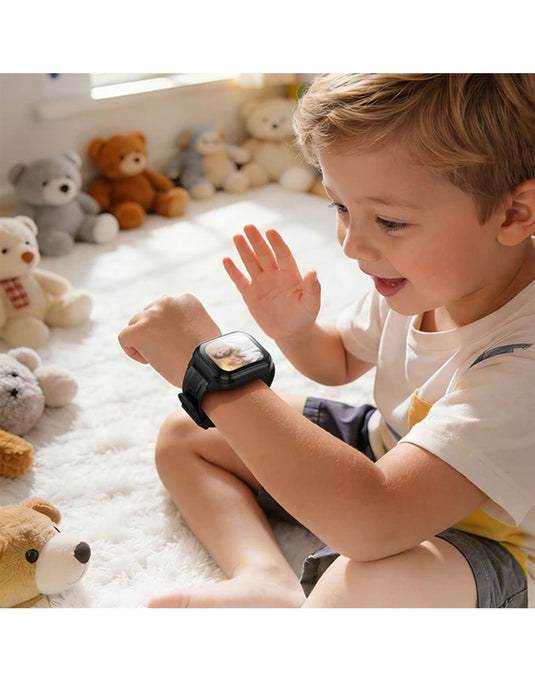 Hoco Y108 Kids Smart Watch With Sim 4G - Black