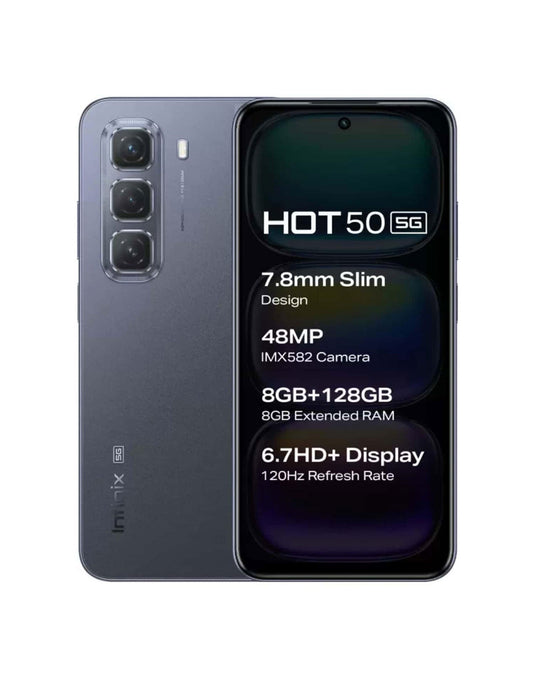 Infinix Hot 50 8GB 256GB 5G Dual Sim Smart Phone