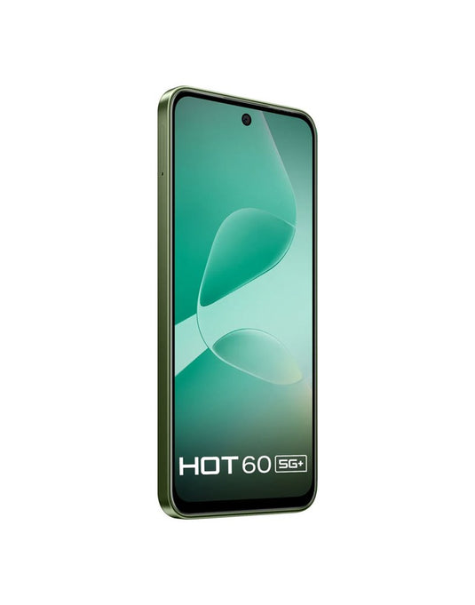 Infinix Hot 60 8+8GB 256GB Dual Sim Smart Phone 5G - Tundra Green (Brand New)