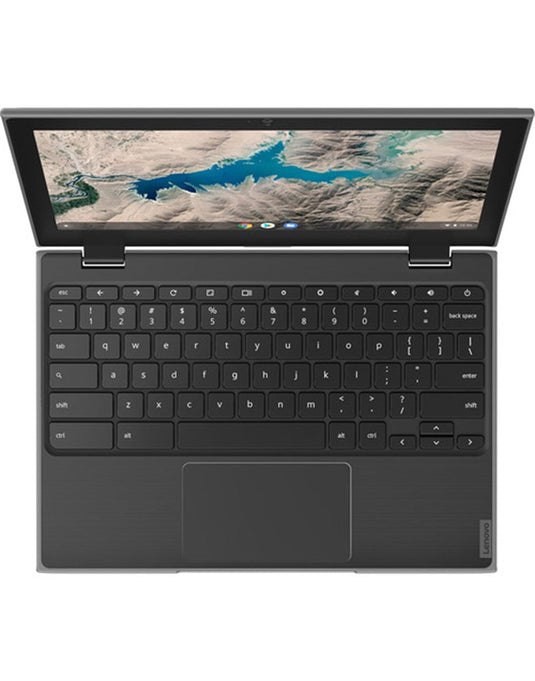 Lenovo Chromebook 100E Gen 2 11.6-inch Intel Celeron N4020 4GB 32GB @1.10GHz - Black (Acceptable-Refurbished)