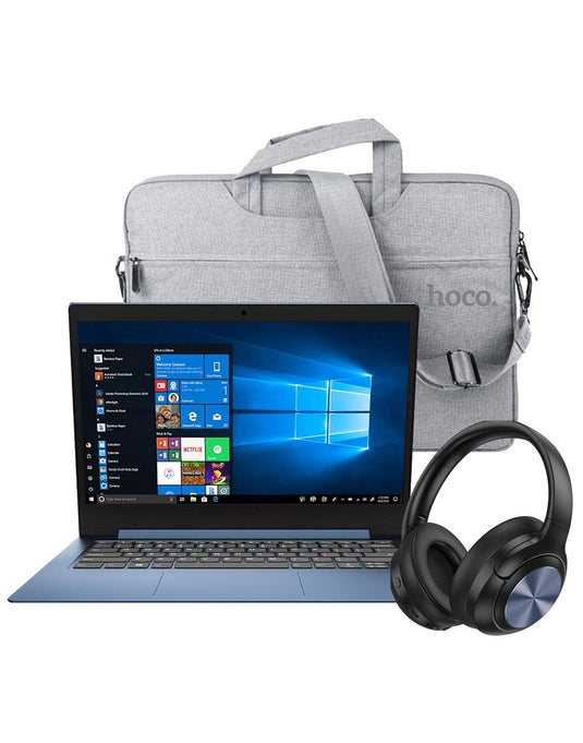 Lenovo Ideapad 1 14-inch N4020 4GB 128GB Windows 11 S Laptop (Microsoft 365 1 Year Subscription) (Brand New) + Laptop Bag + Bluetooth Headset (W54) (Bundle Deal)