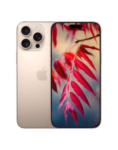 Apple iPhone 16 Pro Max 256GB 5G - Desert Titanium (As New Pre-Owned)