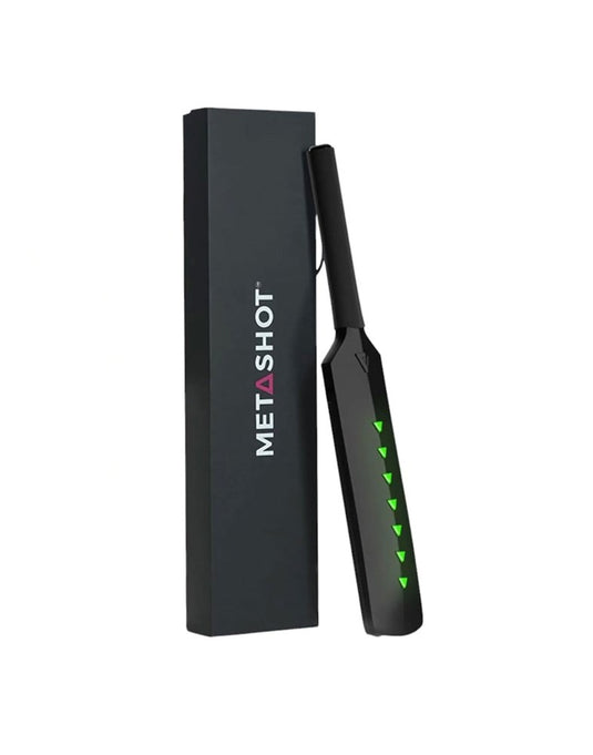 MetaShot Smart Bat + TV Connector - Play Cricket in Mixed Reality - Black