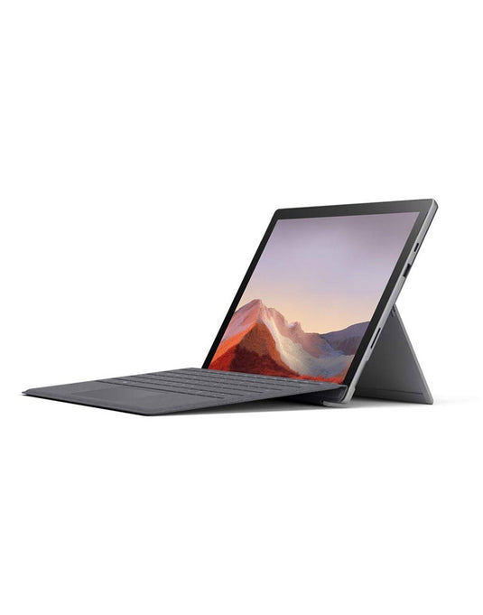 Microsoft Surface Pro 7 12.3-inch i7 10th Gen 16GB 256GB @1.30GHz Windows 11 Pro Touch Screen With Keyboard - Platinum (Good Pre-Owned)