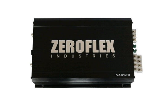 ZEROFLEX NZ4120 4 x 120W RMS 4-Channel Car Amplifier with Bass Remote