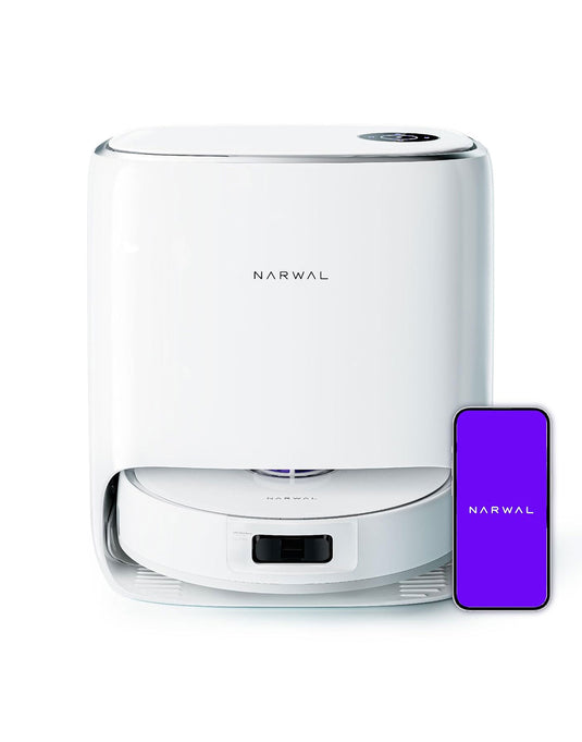 Narwal Freo X Ultra Robotic Vacuum and Mop Cleaner - White