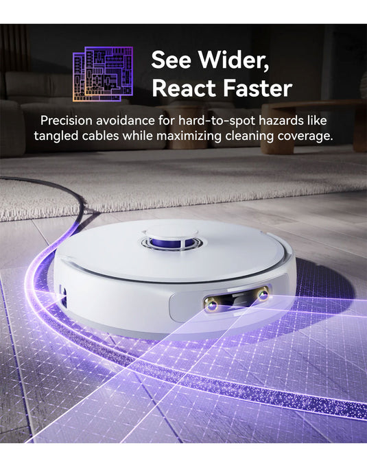 Narwal Freo Z Ultra Robotic Vacuum and Mop Cleaner - White