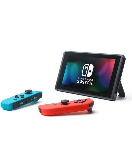Nintendo Switch Console 32GB With Dock & Joy Con - Black,Blue & Red