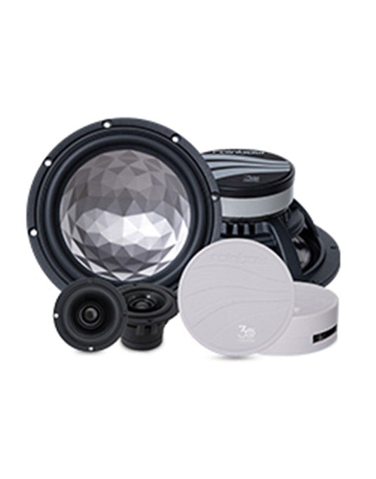 Rainbow 165mm Crystal Cone Mid Woofer with 65mm Unify Dual Driver