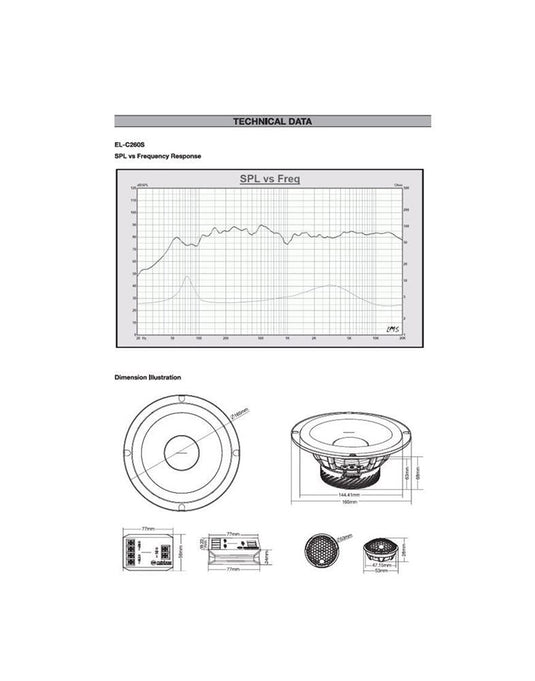Rainbow 6.5-inch 2-Way Component Set