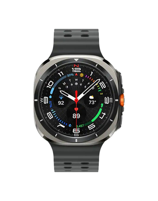 Samsung Galaxy Watch Ultra 47MM Aluminium GPS+Cellular With Dark Grey Marine Band - Titanium Silver