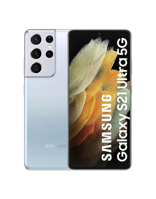 Samsung Galaxy S21 Ultra 12GB 256GB 5G - Phantom Silver (Acceptable-Refurbished)