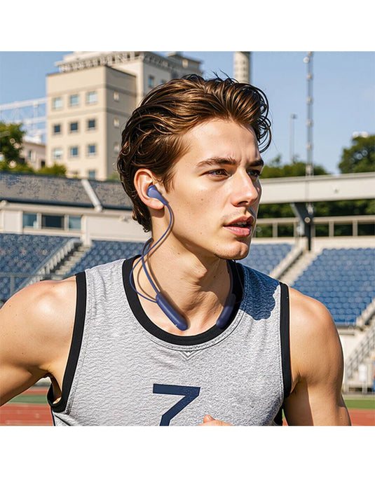 Sports Bluetooth Earphone w/ Strong Bass, 30 Hours, IPX4 Waterproofing (ES75)