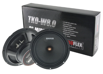 Zeroflex TKO-W8.0 8" Midbass Drivers