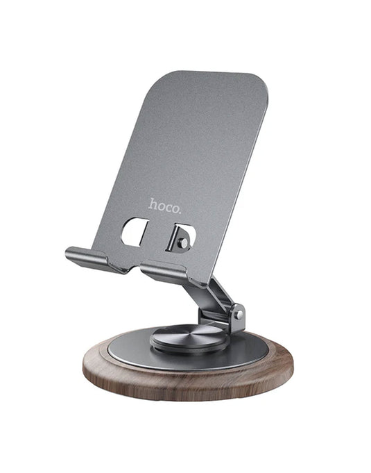 VFan Carbon Steel Foldable 360° Rotatable Desktop Stand For Phone & Tablet (DH25) - Silver (Brand New)