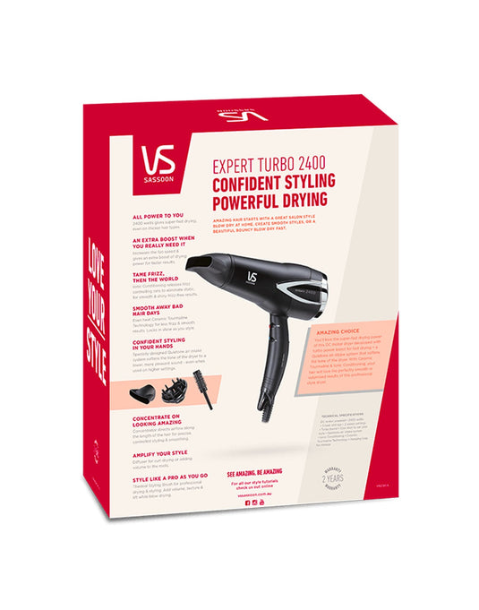 VS Sassoon Expert Turbo Hair Dryer VSD361A