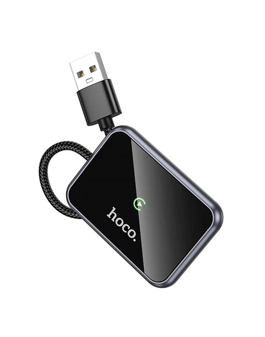 Hoco Wireless Adaptor for Apple Car Play w/ USB-A & USB-C Plug (HU1)
