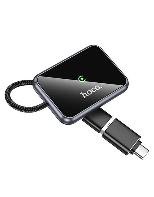 Hoco Wireless Adaptor for Apple Car Play w/ USB-A & USB-C Plug (HU1)
