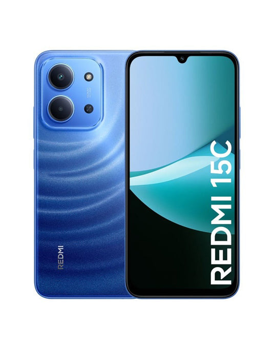 Xiaomi Redmi 15C (2025) 8+8GB 256GB 4G Dual Sim Smart Phone + TPU Clear Case Free - Moonlight Blue (Brand New)