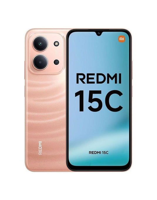 Xiaomi Redmi 15C (2025) 8+8GB 256GB 4G Dual Sim Smart Phone + TPU Clear Case Free - Twilight Orange (Brand New)
