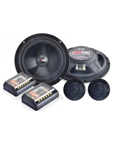 Zeroflex EFX-65S 6.5-inch Shallow Mount Component Speakers